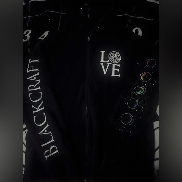 Blackcraft Cult Other - Black Craft Cult zip up "But love isn’t a phase Size Medium (M)